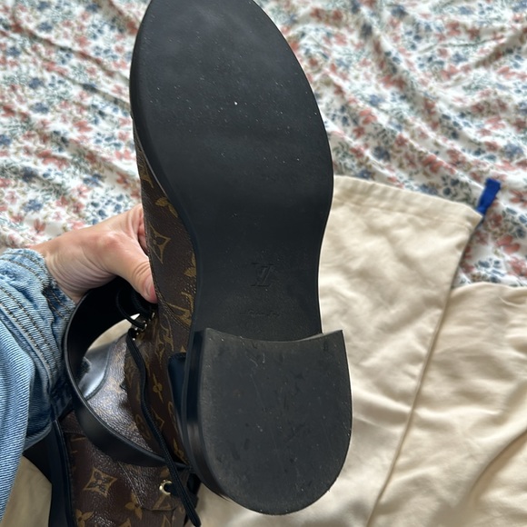 Louis Vuitton wonderland flat ranger boot casual luxury leather - Picture 7 of 9